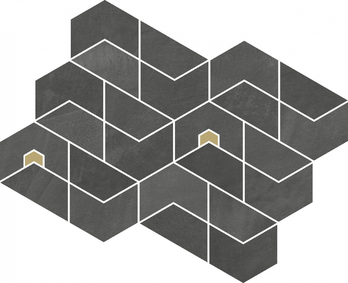 Мозаика Italon Континуум Петрол Джуэл 31.1x38.2
