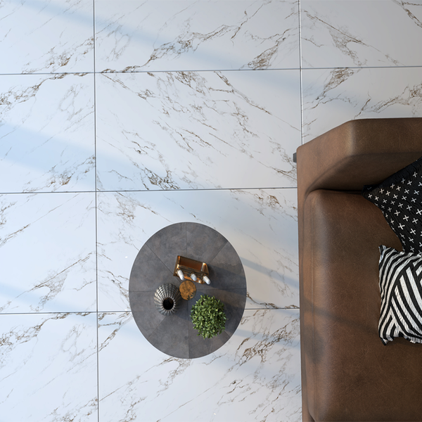 Керамогранит Goldis Tile Rozalin White K2AA0RZ000G1MO белый 60x120
