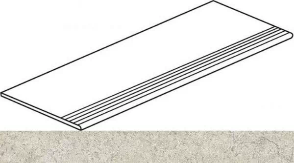 Ступень Italon Discover White Gradino 30x120 натуральный