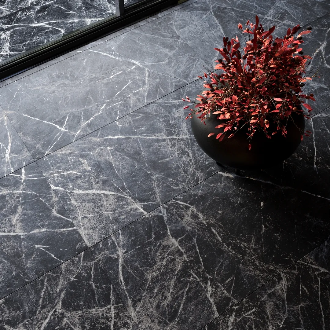 Керамогранит Аркадия Керамика CR4017-A Cassero Nero Carving 60x120 черный