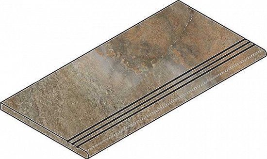 Ступень закругленная Italon Magnetique Х2 Dark 30x60