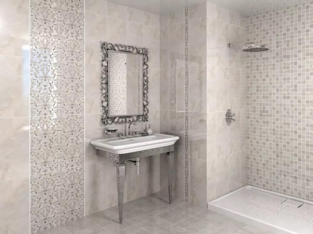 Бордюр Kerama Marazzi SPA009R Вирджилиано серый обрезной 2,5x30