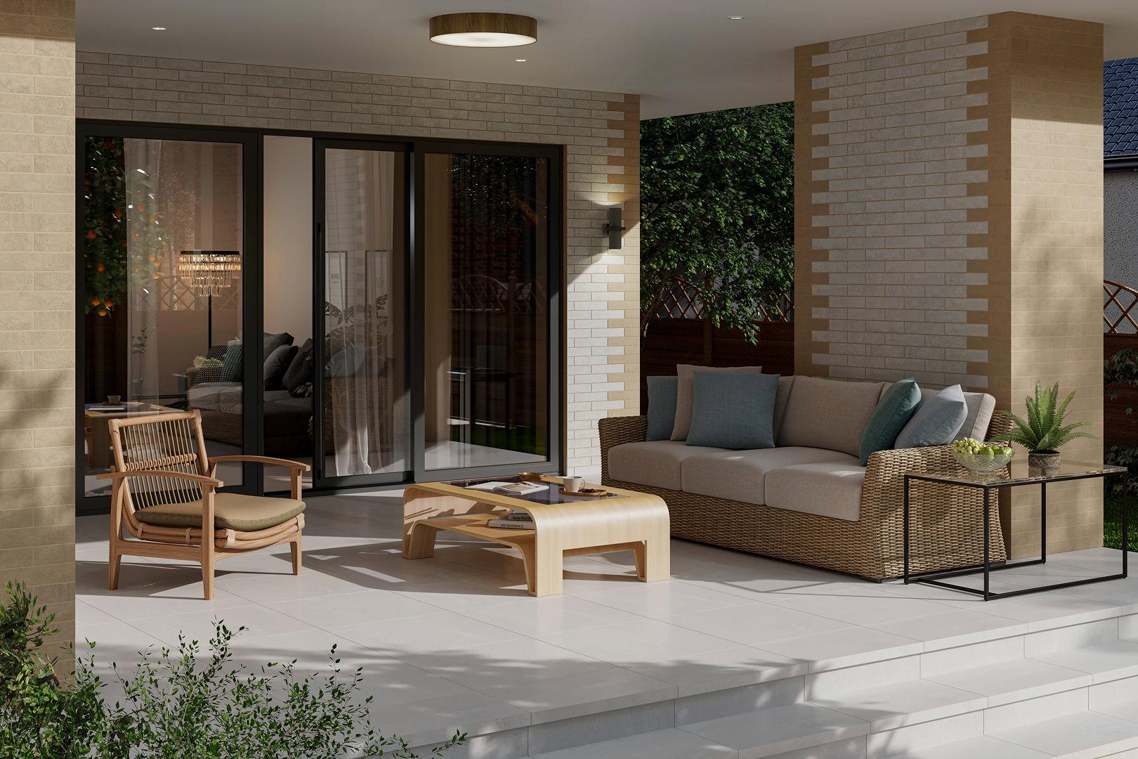 Керамическая плитка Kerama Marazzi 26310 Марракеш коричневый светлый матовая 6x28,5