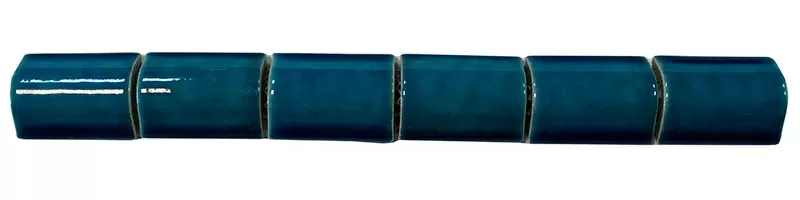 Мозаика NSmosaic TD061 бордюр синий 5.1x30.6