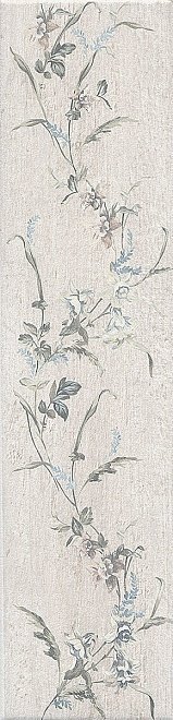 Керамогранит Kerama Marazzi SG401600N Кантри Шик белый декорированный 9,9x40,2