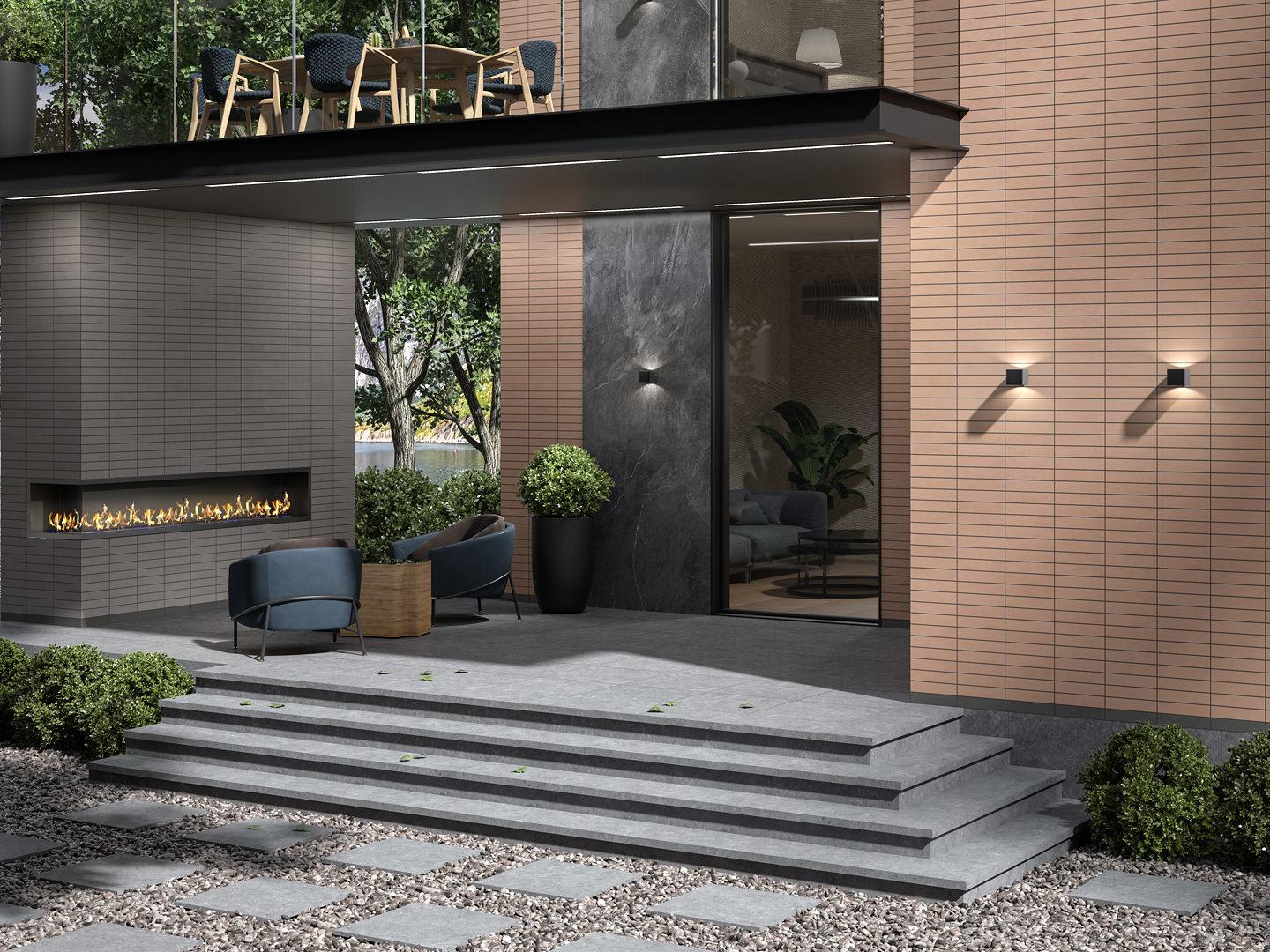 Керамическая плитка Kerama Marazzi 26306 Амстердам коричневый темный матовая 6x28,5