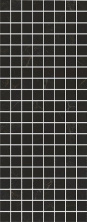 Декор Kerama Marazzi MM7204 Алькала черный мозаичный 20x50