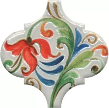 Декор Kerama Marazzi VT\A582\65000 Арабески Тоскана 6 глянцевый 6.5x6.5