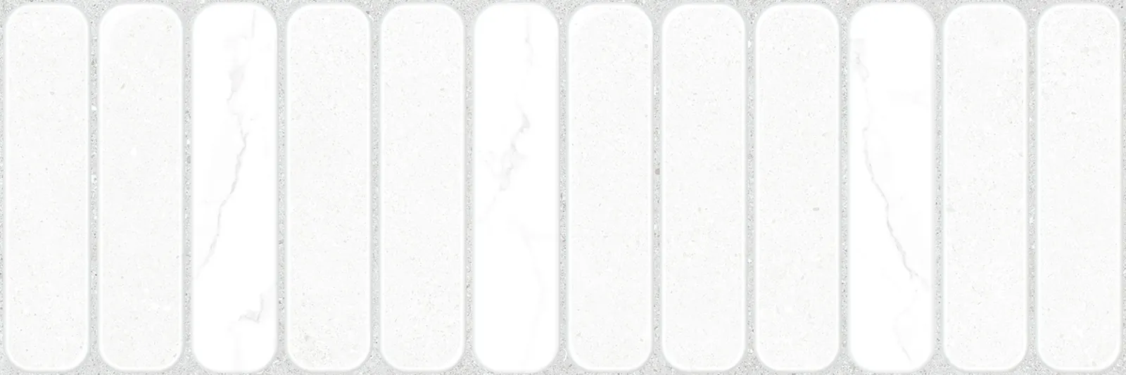 Керамическая плитка Alma Ceramica Амарант TWU3090AMT37R белый 30x90