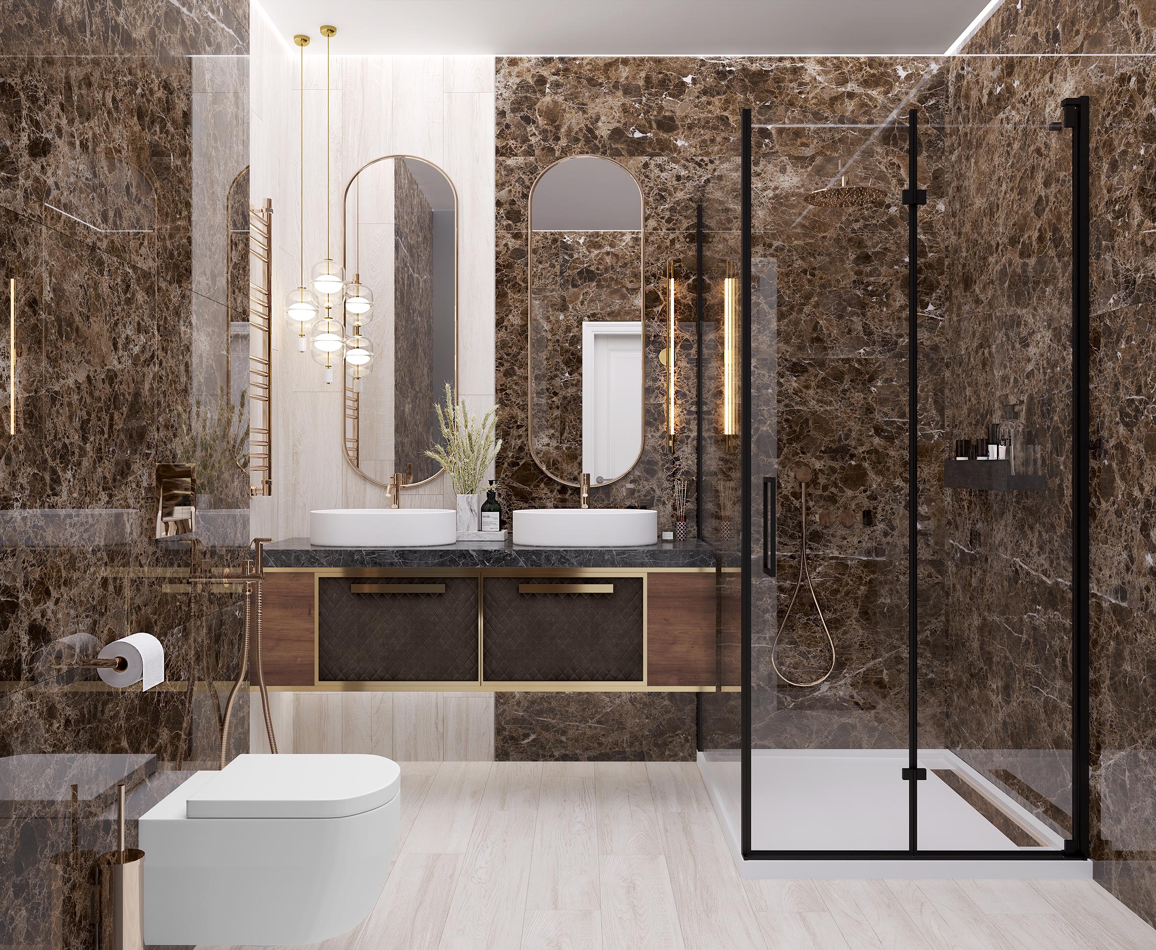 Плитка из керамогранита Laparet Emperador Brown 60x60 см полированная