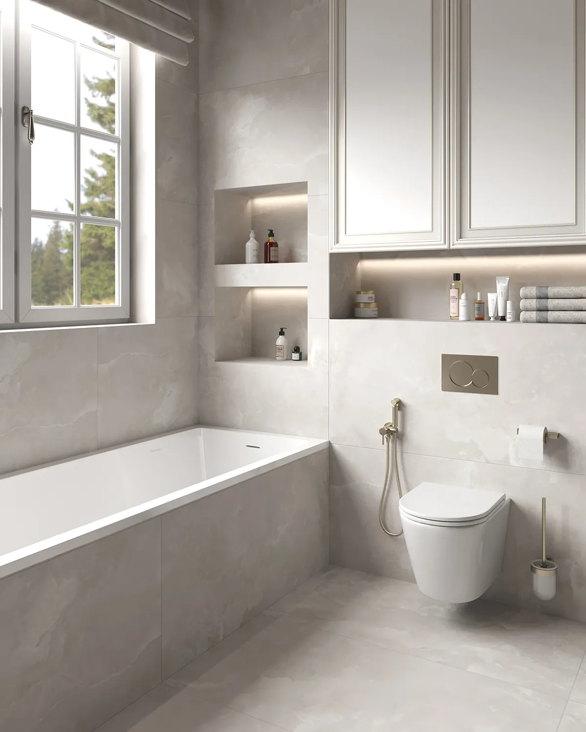 Керамогранит Старо Astra Ice Age Carving Satin 60x120 бежевый