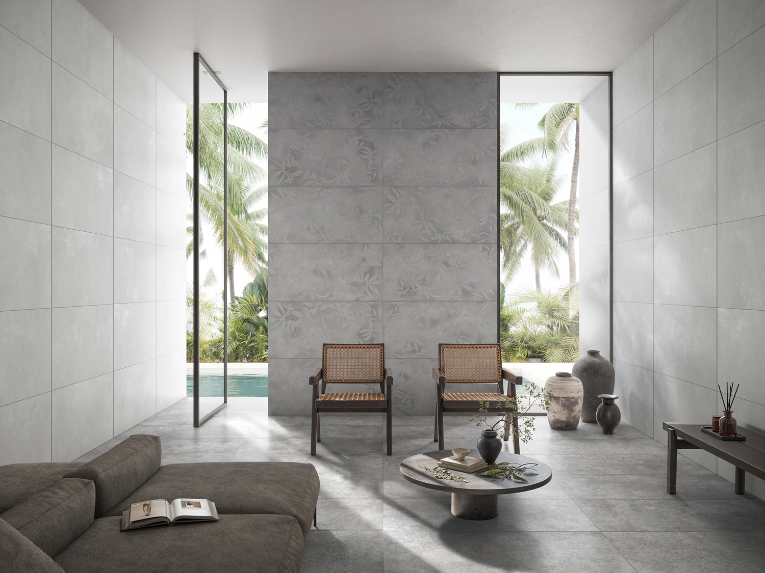 Керамогранит Vitra UrbanChic Белый R10A K958012R 60x120