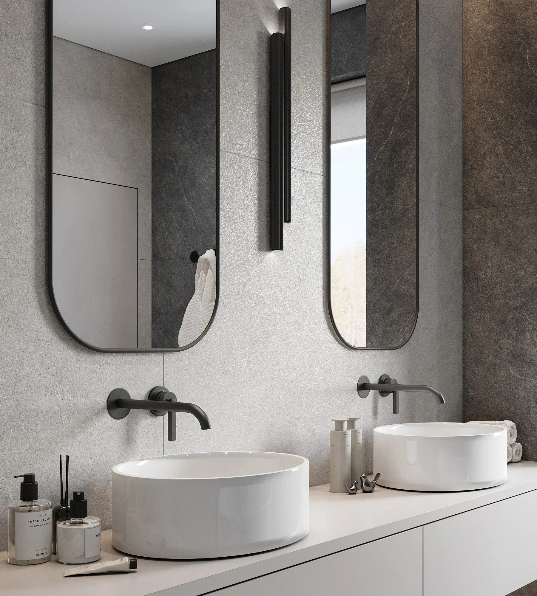 Керамогранит Креанза CZ-SL03-B Listello Nero Solido 80x160 черный