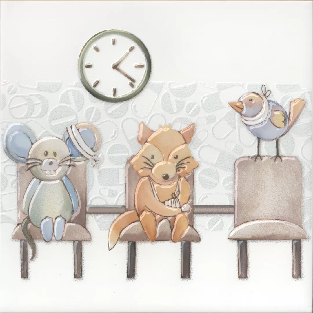 Декор Kerama Marazzi VT\A506\5009 Айболит 6 20x20