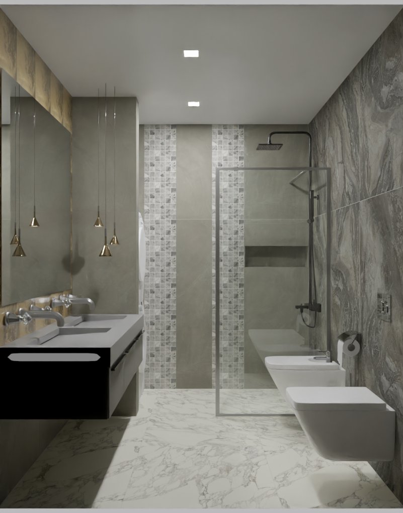 Декор Italon Шарм Экстра Лаза Интарсио Анголо 60x60 люкс