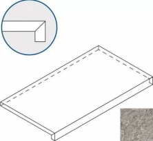 Ступень Italon Discover X2 Grey Scalino Frontale 33x60