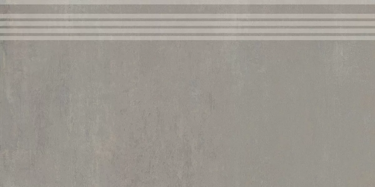 Ступень Керама Марацци Venezia Гварди серый светлый матовый обрезной 30х60