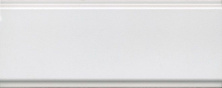 Бордюр Kerama Marazzi Магнолия белый матовый обрезной 12x30 BDA022R