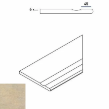 Бортик с выемкой закругленный правый Italon District X2 Sand 30x60