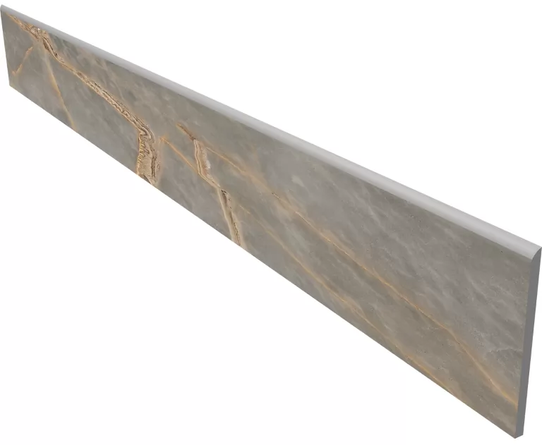 Плинтус Estima IN01 Ametis Intense Grey 7x60 серый неполированный