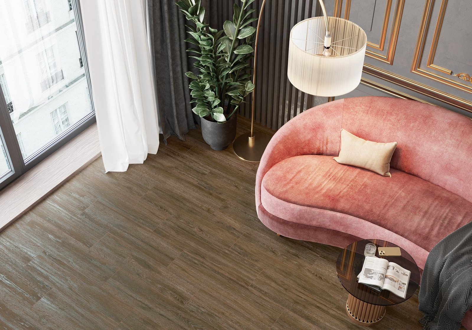 Керамогранит Alma Ceramica Grandwood GFA2090GRW40R 20х90