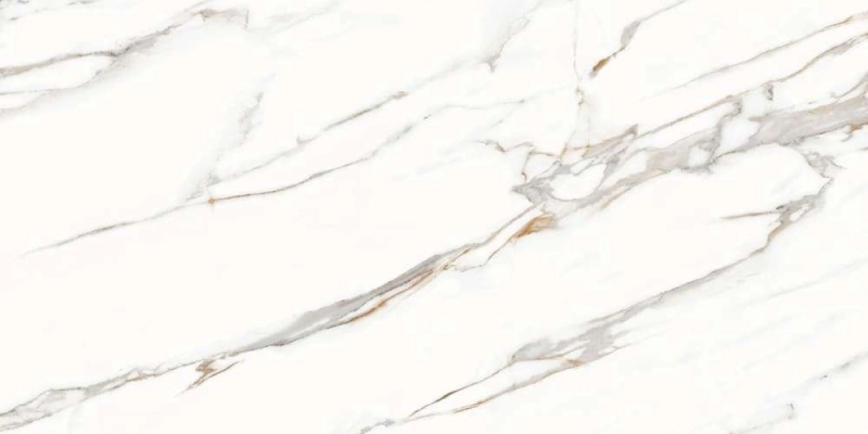 Керамогранит Азарио Marvel Gold 80X160 Glossy P231123012G белый