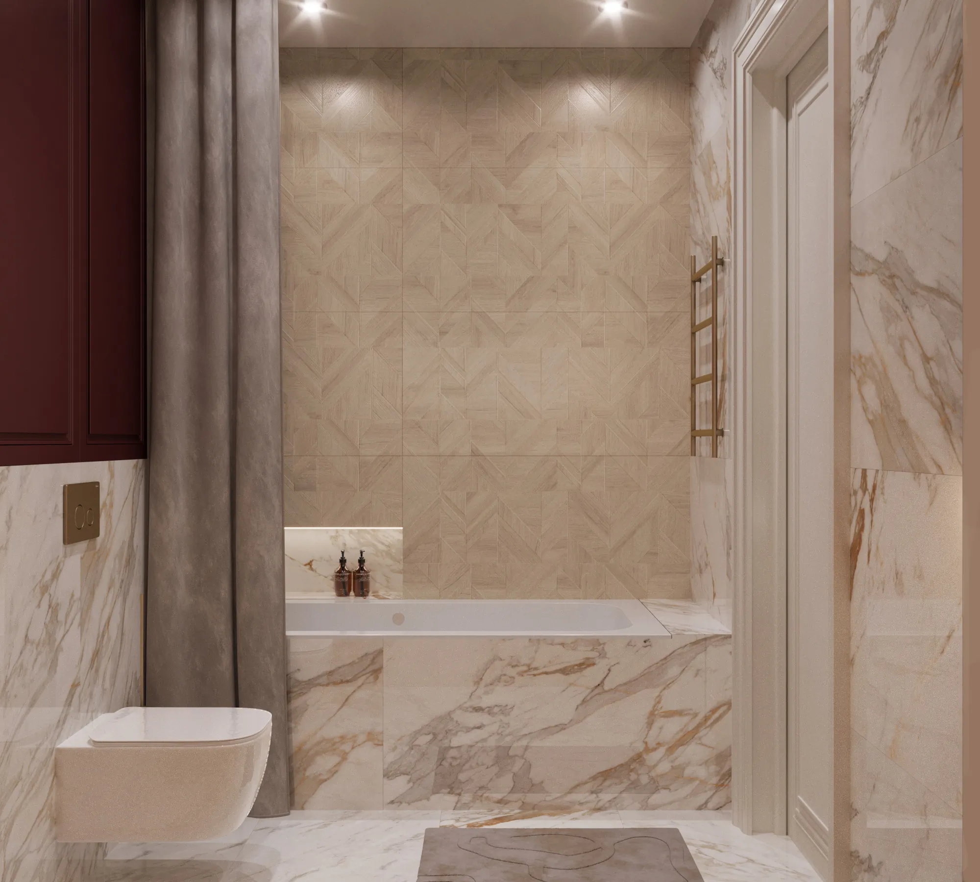 Керамогранит Аркадия Керамика RT7012-P Rockwood Crema Rustic Wood 60x120 кремовый