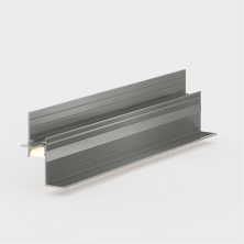 Теневая рейка Laconistiq Multilevel CLASSIC NEW разноуровневая серебристый анодированный 46.5x28.7x3000мм под подсветку