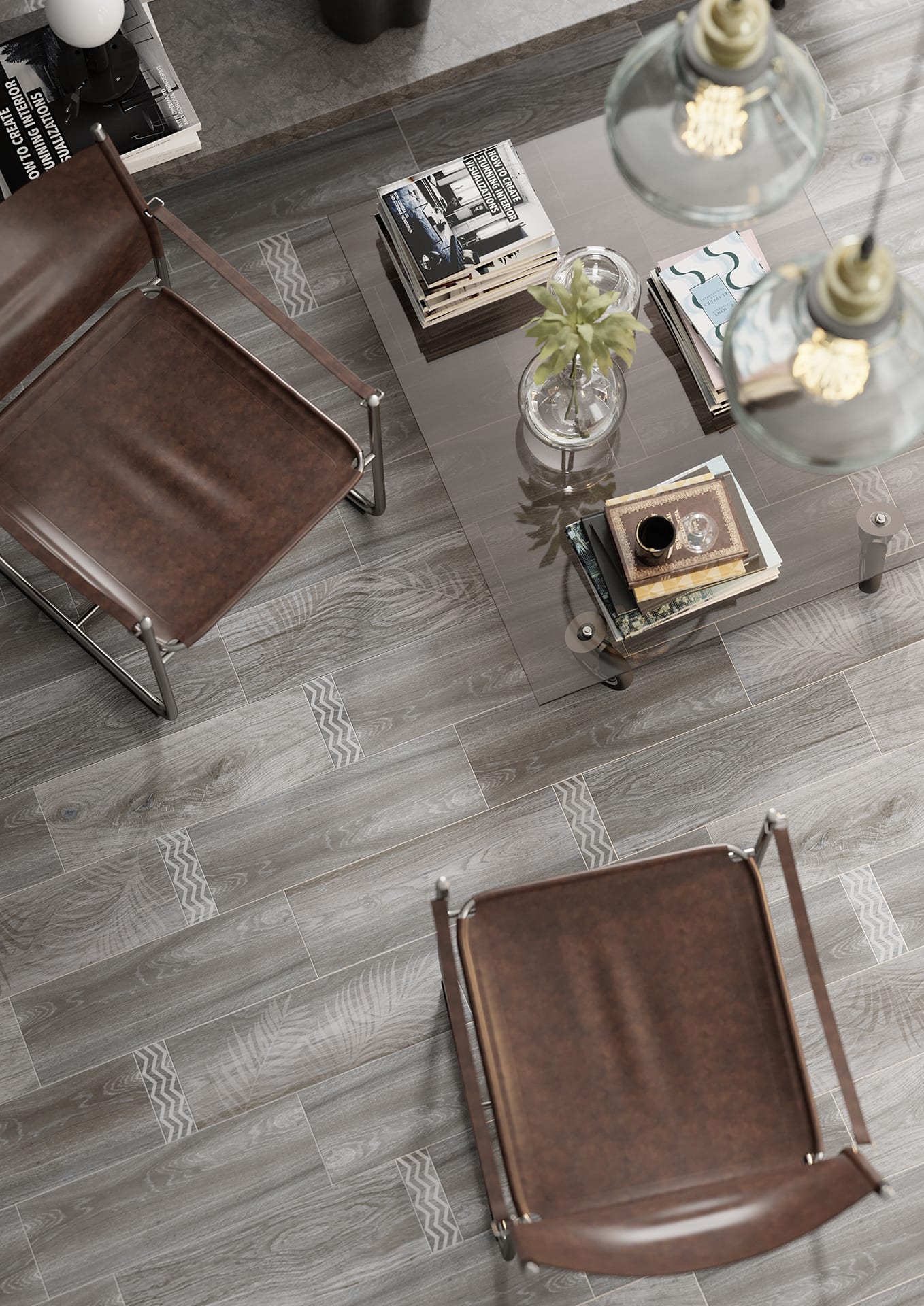 Керамогранит Lasselsberger Шадоу 6264-0004 коричневый 20x60