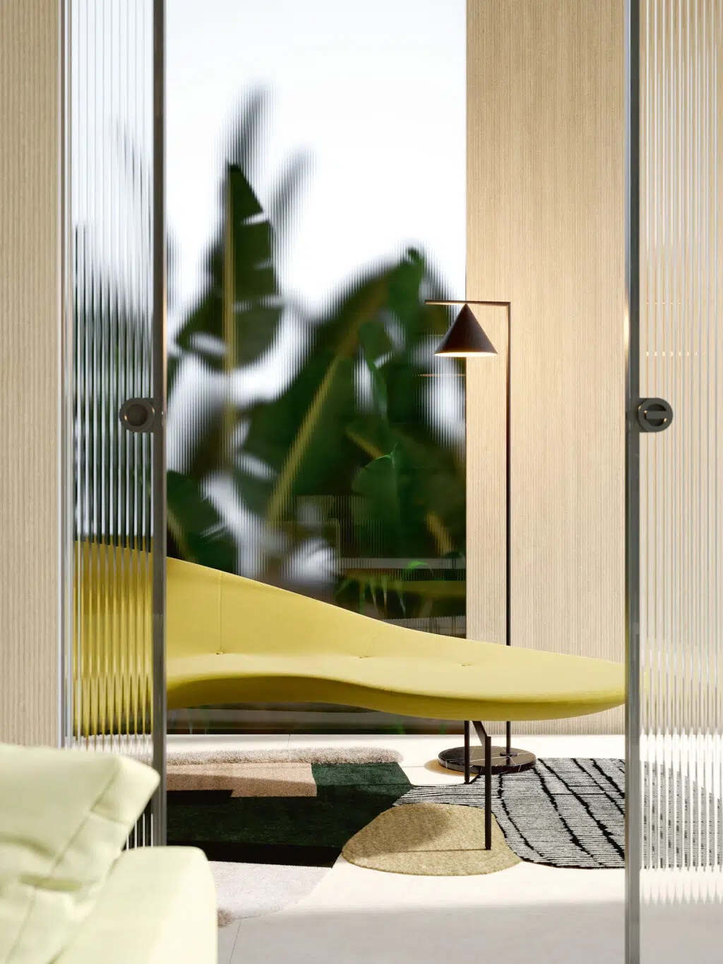 Керамогранит Laminam Хадо Травертино Беж Бочиардато 12 LAMF012130_IT белый 162x324