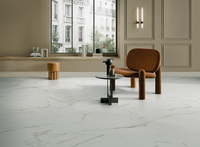 Керамогранит Vitra SilkMarble Марфим Кремовый R9 K947792R 60x60