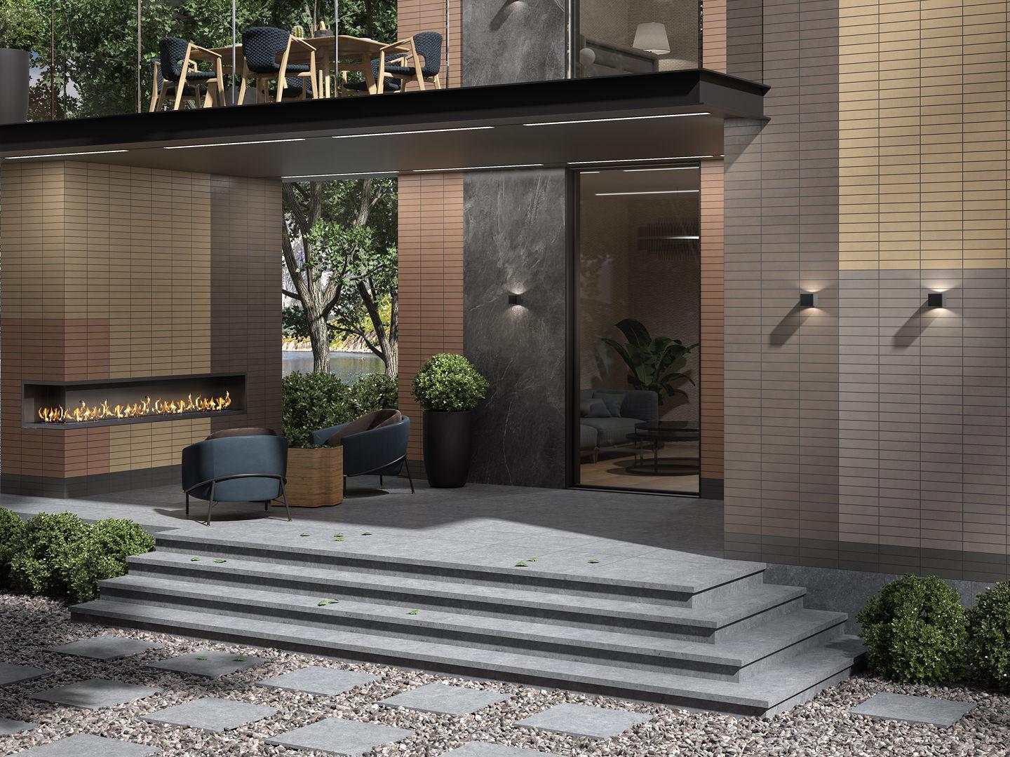 Керамическая плитка Kerama Marazzi 26306 Амстердам коричневый темный матовая 6x28,5