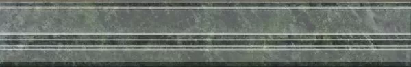 Бордюр Kerama Marazzi BLC032R Багет Серенада зеленый глянцевый обрезной 5x30