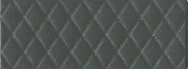 Керамическая плитка Kerama Marazzi 15126 Зимний сад чёрный структура 15x40