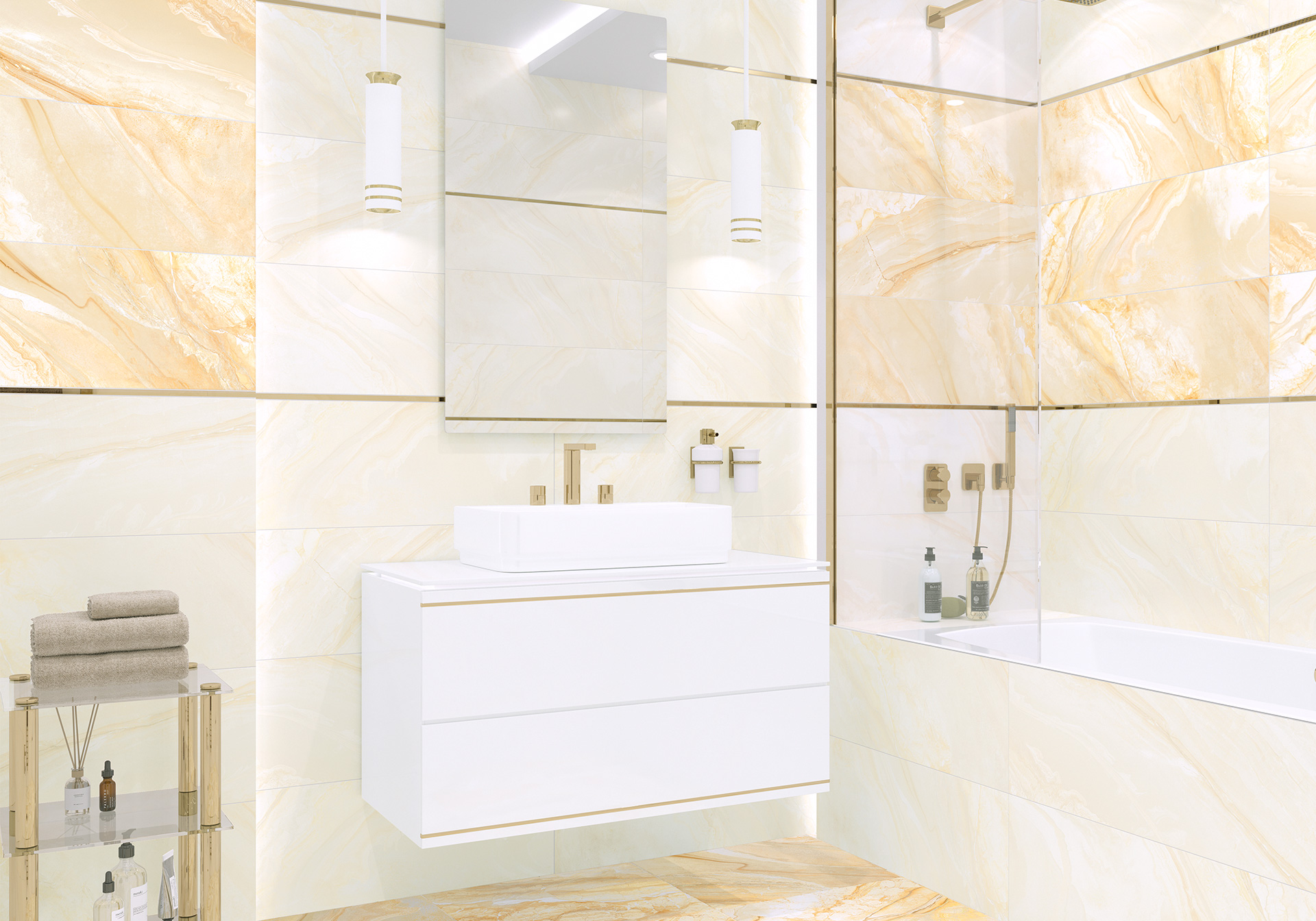 Керамическая плитка Alma Ceramica Мэджик TWU93MGC07R серый 30x90