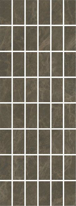 Декор Kerama Marazzi MM15139 Лирия коричневый мозаичный 15x40