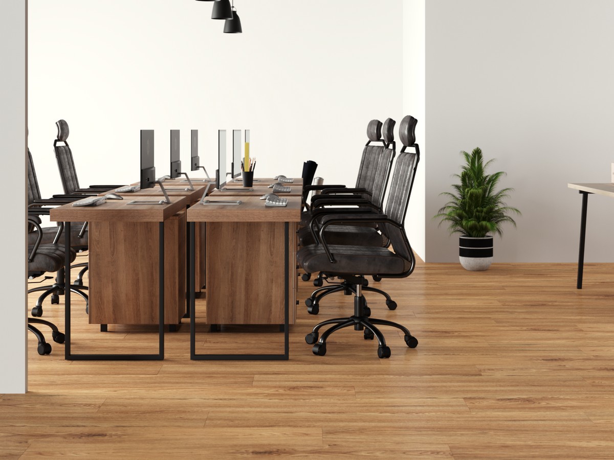 Кварцвиниловая плитка Tanto 691 Volcano светло-серый 30x60 клеевой кварц винил напольный