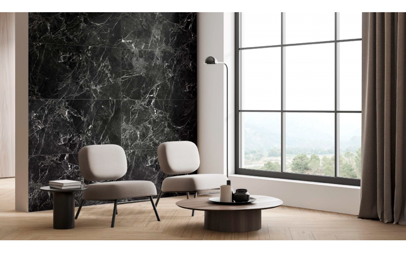 Керамогранит Vitra MarbleSystem Бреча Белый R9 7ЛПР 60x120 лаппатированный