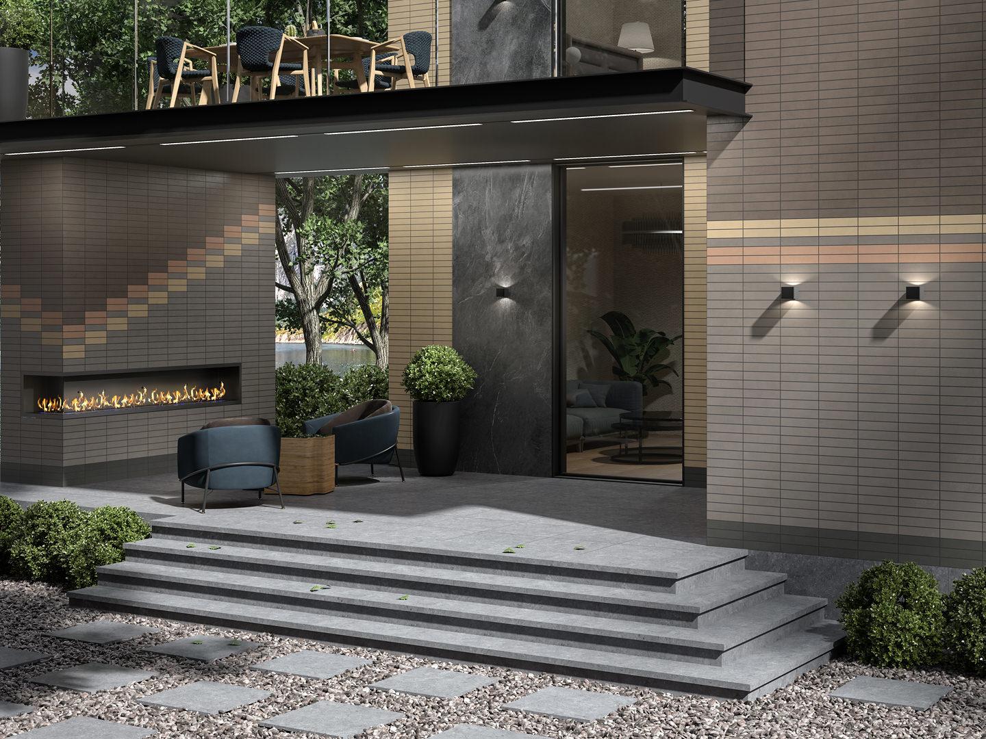 Керамическая плитка Kerama Marazzi 26306 Амстердам коричневый темный матовая 6x28,5