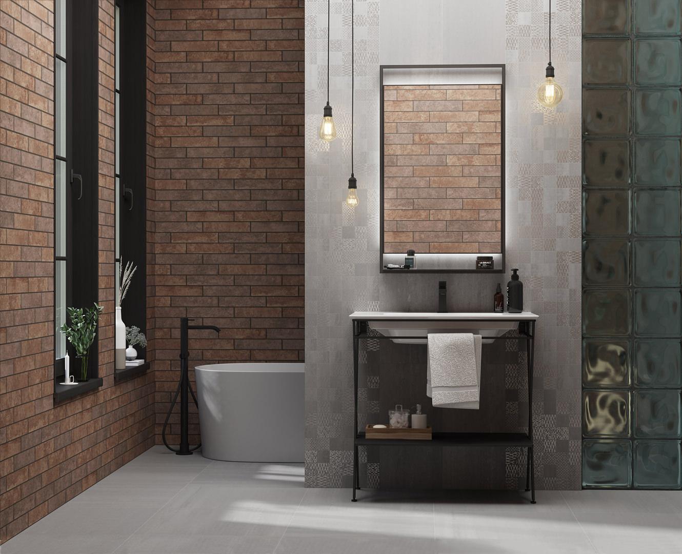 Керамическая плитка Kerama Marazzi 26310 Марракеш коричневый светлый матовая 6x28,5