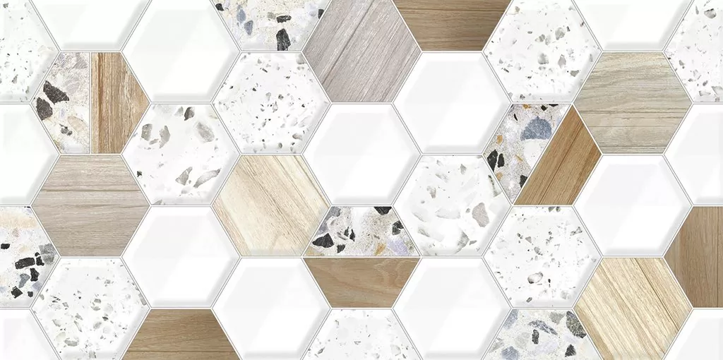 Керамическая плитка Alma Ceramica Билбао TWU09BLB014 разноцветный 24.9x50