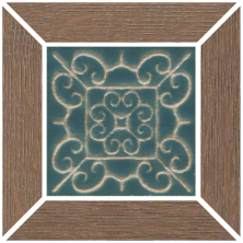 Вставка Kerama Marazzi ID156 Тровазо наборный коричневый матовый 13x13