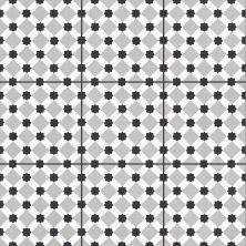 Керамогранит Старо Pre-Cut Rondo Grey Matt 60x60 разноцветный