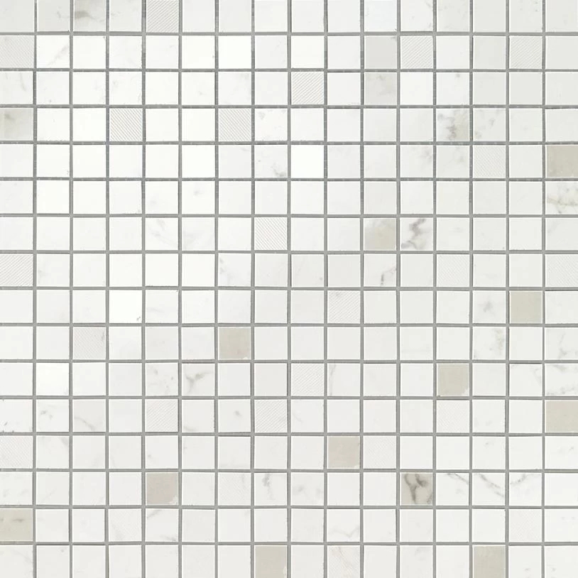 Мозаика Atlas Concorde Marvel Stone Carrara Pure Mosaic Q 30.5x30.5 9MQC