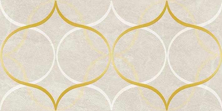 Декор Laparet Crystal Resonanse бежевый 30x60 глянцевый