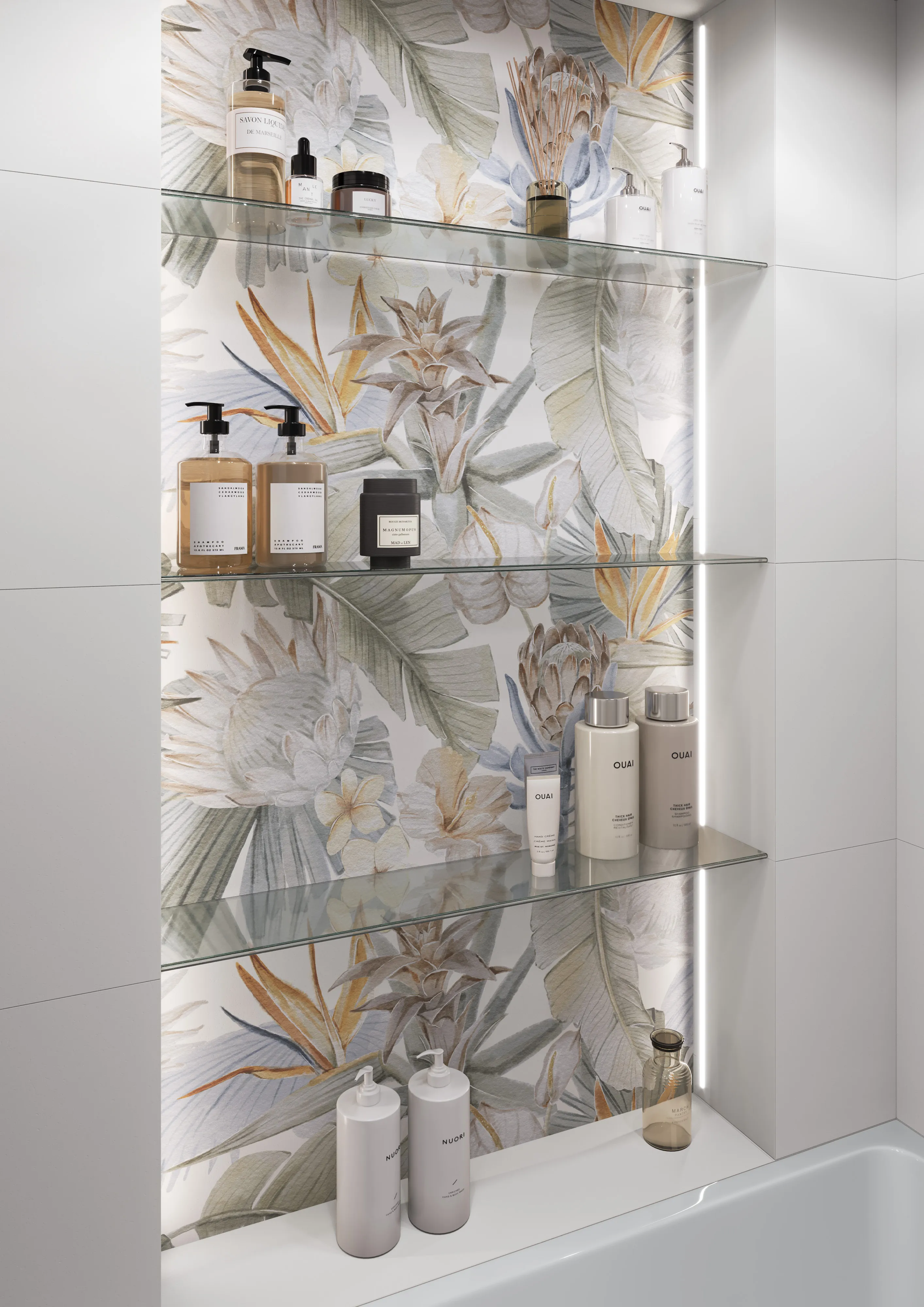 Декор Старо Слим Elite Bluebell Decor A+B Matt 60x120 голубой