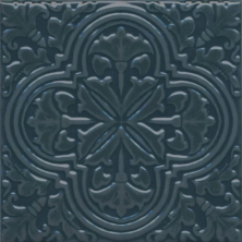 Декор Kerama Marazzi KMD3STA004BN Фес бирюзовый темный глянцевый 15x15