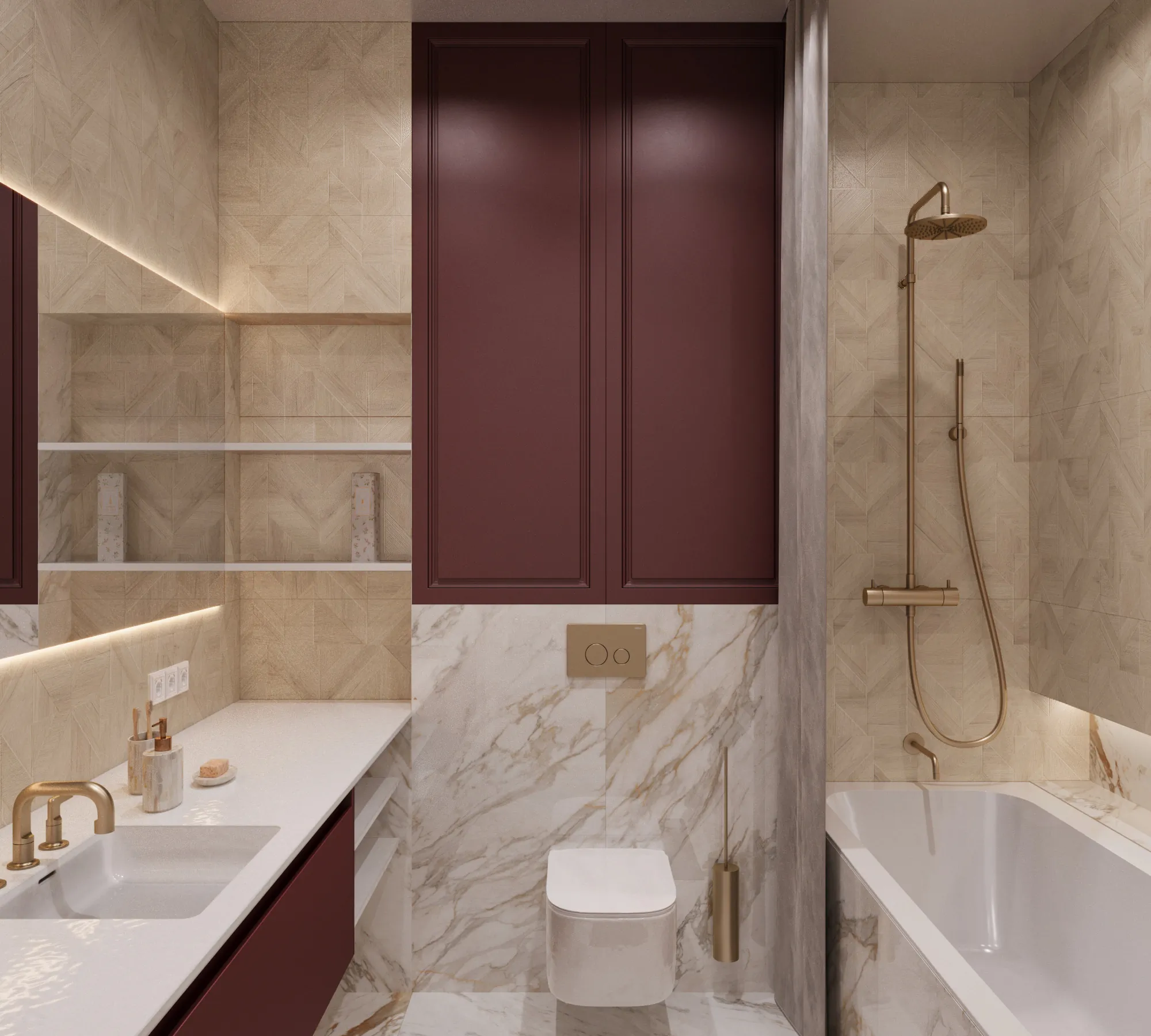 Керамогранит Аркадия Керамика RT7012-P Rockwood Crema Rustic Wood 60x120 кремовый