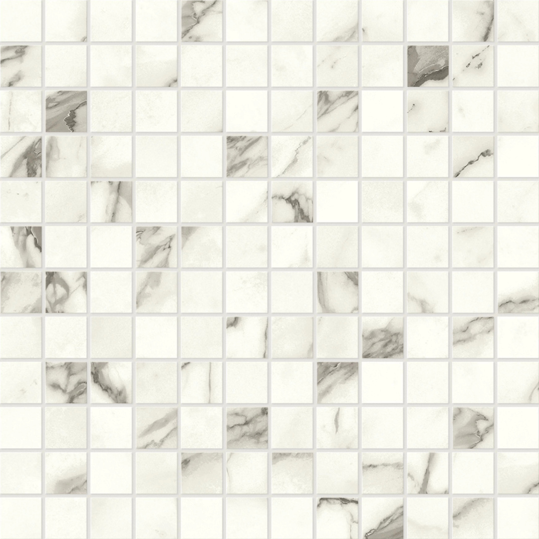 Мозаика Atlas Concorde Marvel Shine Statuario Supremo Mosaico Polished 30x30 A425
