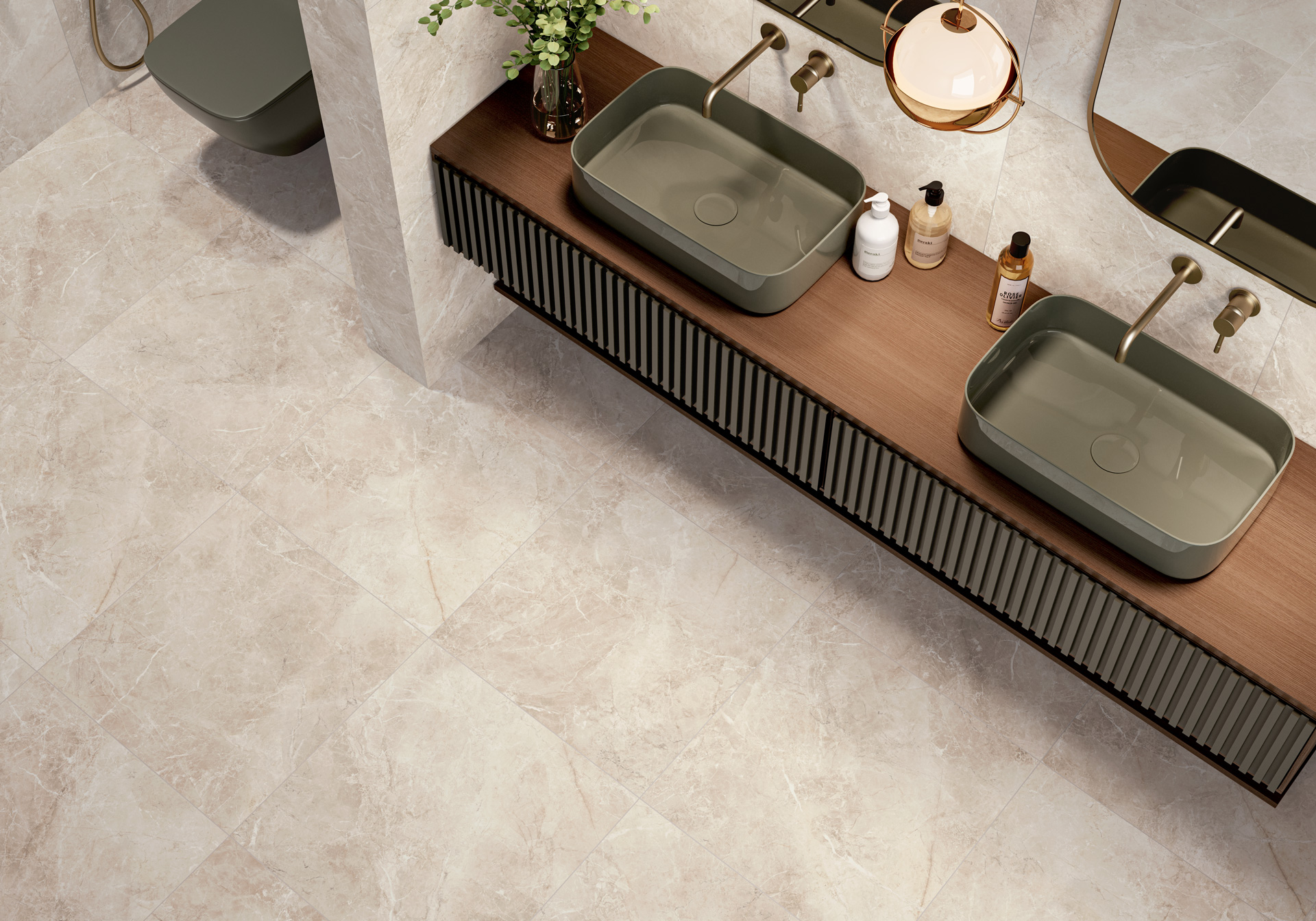 Керамогранит Alma Ceramica Апарель GFU6060APL40L коричневый 60x60